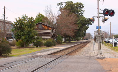 The Tracks for The City of New Orleans